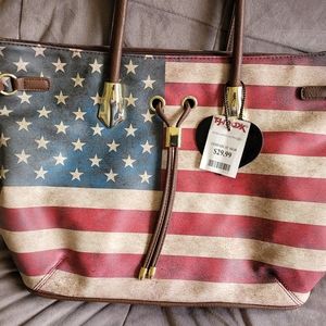 American Flag tote